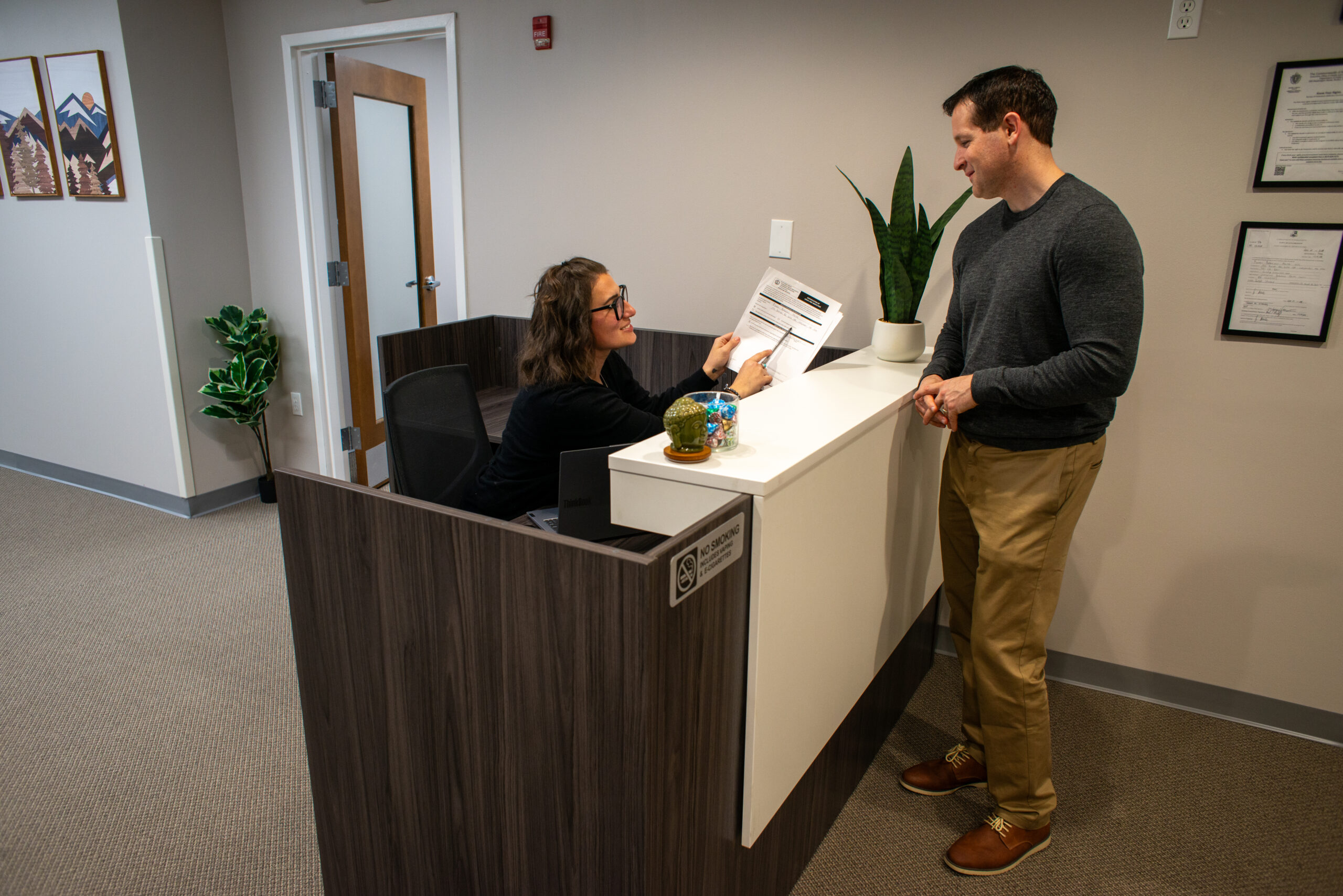 A photo of staff from Pioneer Behavioral Health in Longmeadow, MA.