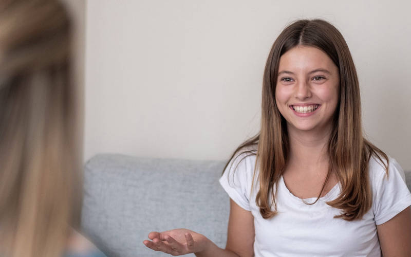 An adolescent getting teen mental health treatment at Pillars Health Group in Concord, MA.