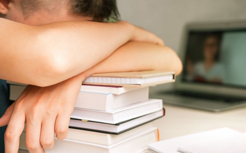 A young teen struggling with school avoidance.