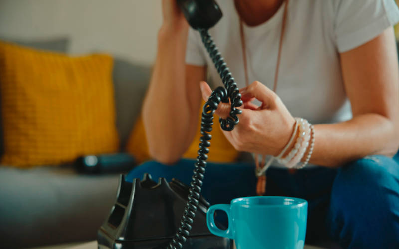 A person learning when it's the right time to seek professional help.