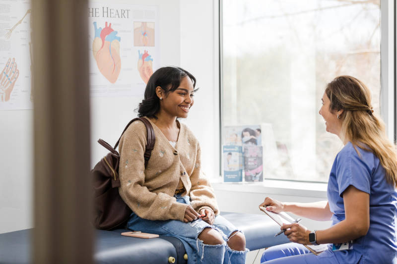 A teen with co-occurring mental health conditions.
