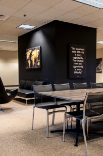 A photo of the interior of Keys Behavioral Health, a mental health and addiction treatment center in Tewksbury, MA.